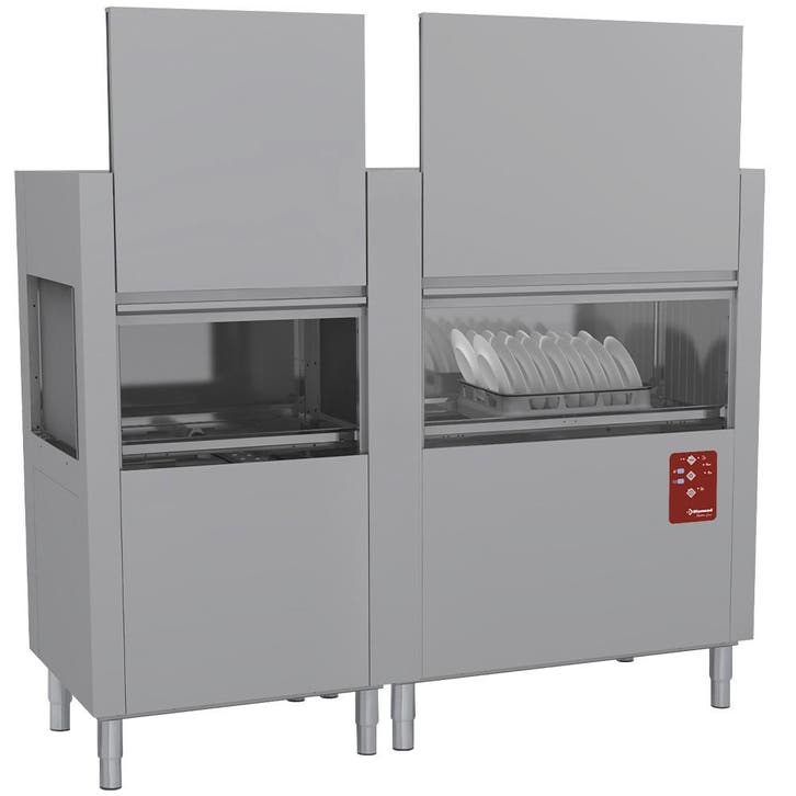 Horeca korventransport vaatwasser  200 KOR/U  | 230V |, Zakelijke goederen, Horeca | Keukenapparatuur, Nieuw in verpakking, Verzenden