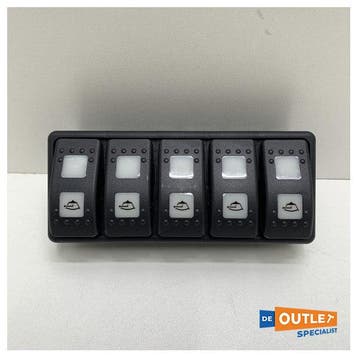 Bieden: CNB bilge pump switch panel black -, Ophalen of Verzenden