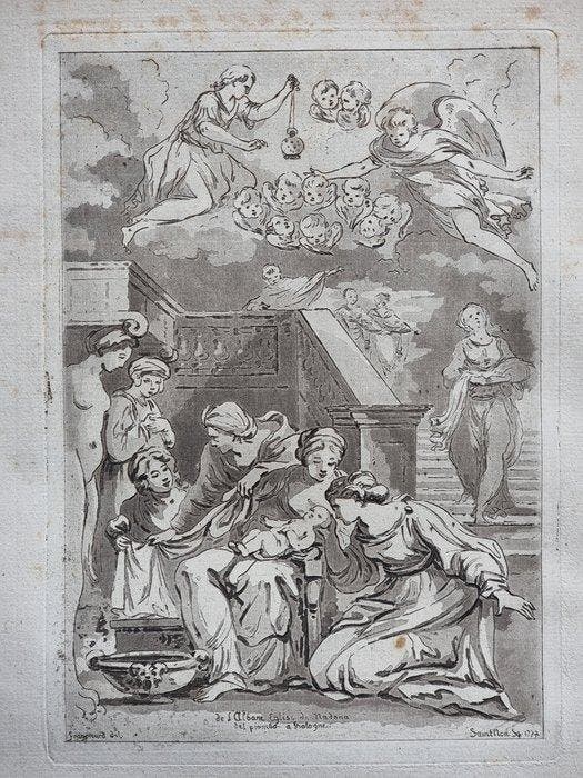 Jean-Honoré Fragonard (1732–1806) - Jean-Claude Richard,, Antiquités & Art, Antiquités | Autres Antiquités