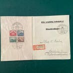 Duitse Rijk 1930 - Een iPOSTA-blok met annulering van de, Gestempeld