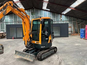 Online veiling - Mini Excavator, Ophalen