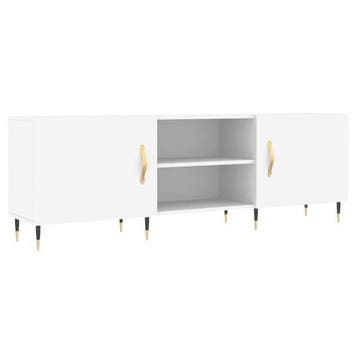 Tv-meubel 150x30cm wit | Tweede kansje | OP = OP, Verzenden