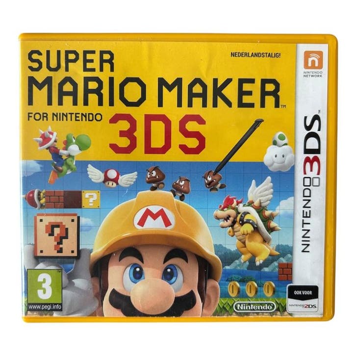 Super Mario Maker - HOL (3DS) (TWEEDEHANDS), Consoles de jeu & Jeux vidéo, Jeux | Nintendo 2DS & 3DS, Envoi