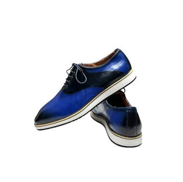 Berluti Paris - Size 45 - Leather Shoes - Veterschoenen -, Nieuw