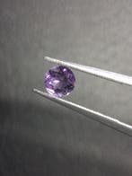 Purple Amethyst Round Cut 5mm 0.511 ct – Natural Amethyst Ge, Handtassen en Accessoires, Overige Accessoires, Verzenden, Nieuw