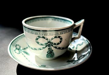 Rare Antique BWM & Co (Booth’s), Cord and Tassel’ Pattern,