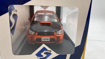 Solido 1:18 - Voiture miniature - Subaru Impreza WRX STI