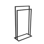 Handdoekenrek Mat Zwart | Staand 45x84cm | Scherpe Prijs, Huis en Inrichting, Badkamer | Badkamermeubels, (Half)hoge kast, Minder dan 50 cm