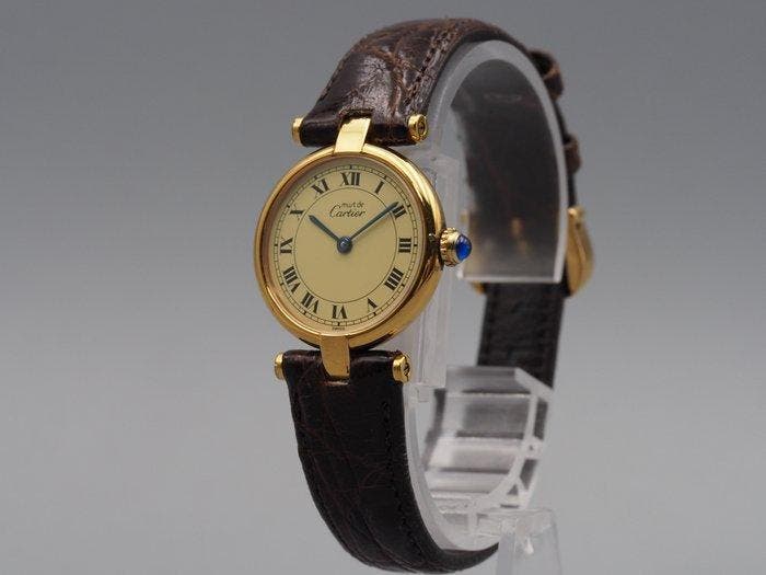 Cartier - Must de Cartier Vendome - Zonder minimumprijs -, Handtassen en Accessoires, Horloges | Heren