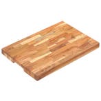 vidaXL Hakblok 50x35x4 cm massief acaciahout, Verzenden