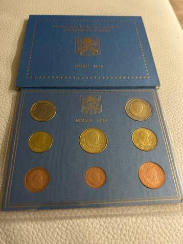 Vaticaan. Year Set (BU) 2012 (Zonder minimumprijs)