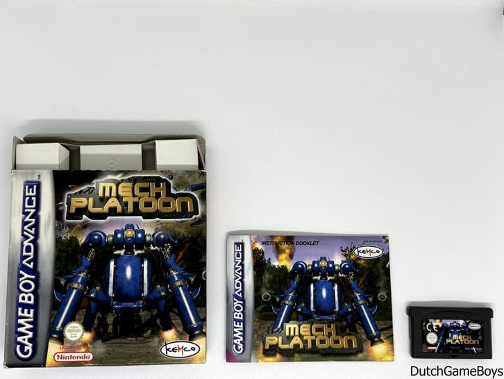 Gameboy Advance / GBA - Mech Platoon - EUR, Games en Spelcomputers, Games | Nintendo Game Boy, Gebruikt, Verzenden