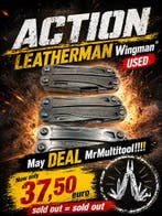 LEATHERMAN WINGMAN MEI DEAL MRMultitool!!!!  USED  ONLY 37,5, Verzenden, Gebruikt