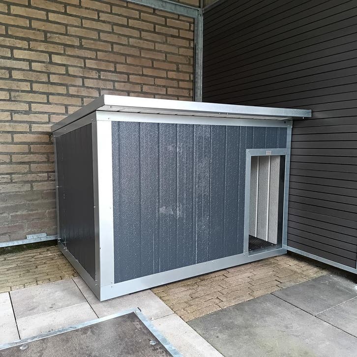 0% BTW Geïsoleerd Hondenhok SNEL THUIS Onderhoudsvrij, Animaux & Accessoires, Maisons pour chiens, Enlèvement ou Envoi