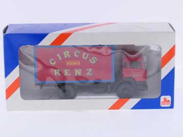 Schaal 1:50 Lion Toys NEW OLD STOCK DAF 2100 Circus Herma..., Ophalen of Verzenden
