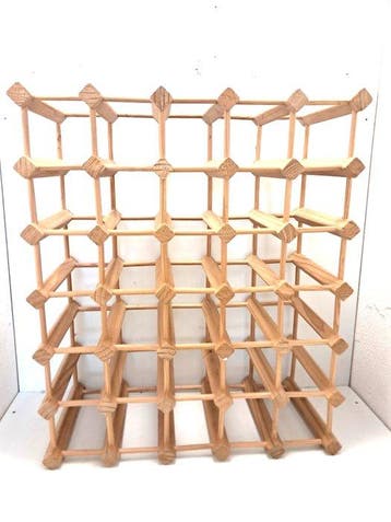 Wijnrek - Hout - 35 flessen 67 cm