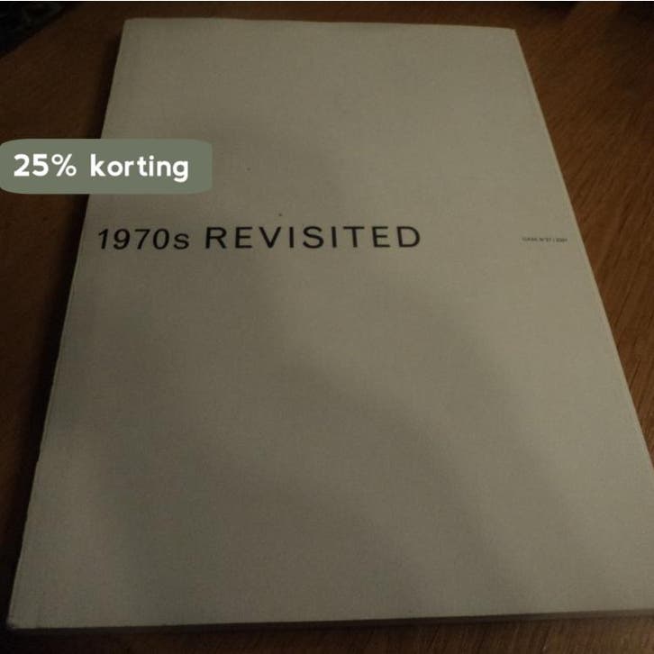 1970s revisited / Oase tijdschrift voor architectuur / 57, Boeken, Kunst en Cultuur | Architectuur, Gelezen, Verzenden