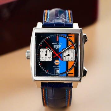TAG Heuer - Monaco Calibre 11 Gulf Edition - CAW211R - Homme