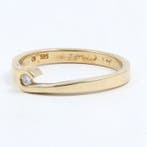 Ring - 14 karaat Geel goud Diamant (Natuurlijk) - Solitair, Nieuw