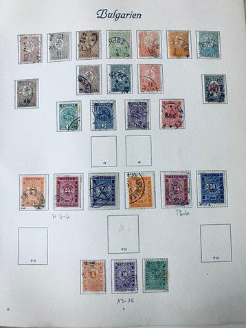 Wereld - Collectie Bulgarije