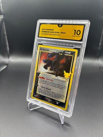Pokémon - 1 Graded card - Umbreon #17 Goldstar Celebrations, Hobby & Loisirs créatifs, Jeux de cartes à collectionner | Pokémon