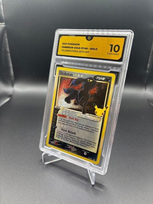 Pokémon - 1 Graded card - Umbreon #17 Goldstar Celebrations, Hobby & Loisirs créatifs, Jeux de cartes à collectionner | Pokémon