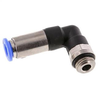 Raccord enfichable 8mm & G1/4 mâle coude autobloquant, Verzenden