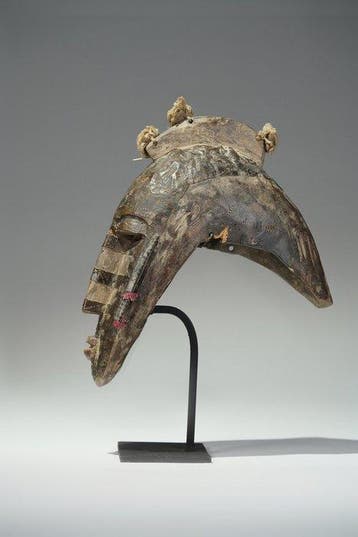 Een houten masker - merk - Mali (Zonder minimumprijs)
