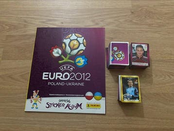 Panini Panini Euro 2012 Complet Set Unglued Stickers + Empty, Collections