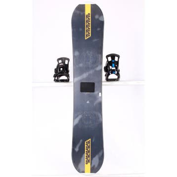 157 161 165 snowboard K2 EST. 87 WIDE, p-tex topsheet, Black, Verzenden