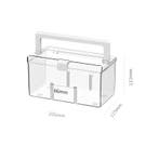 Medicijn EHBO Doos Kist Box Opbergdoos Koffer Wit, Verzenden, Nieuw