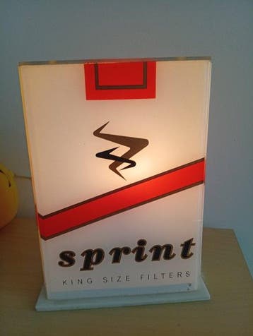 Sprint - Lichtbak - plexiglas