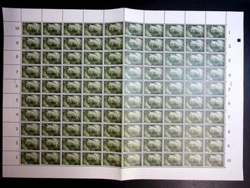 Pays-Bas 1962 - Timbres dété (pièces de musée) en feuilles