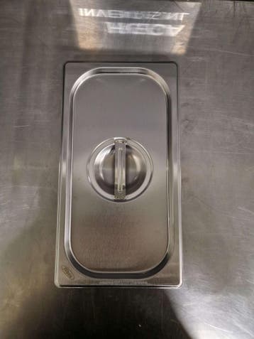 Gastronorm deksel | 1/3 GN | RVS | horeca
