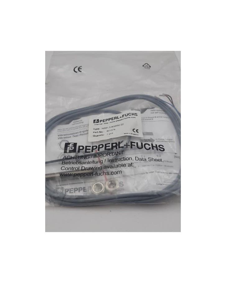 Pepperl+Fuchs Inductive sensor NBB1,5-8GM50-E2, Articles professionnels, Machines & Construction | Travail du bois, Envoi