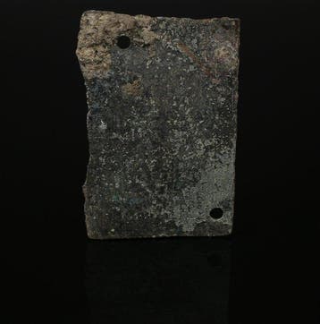 Oud-Romeins Brons Militair diploma-fragment