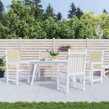 vidaXL Tuinstoelkussens lage rug 4 st 100x50x3 cm oxford, Verzenden, Nieuw