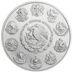 Mexique. 2024 – Libertad Tlaloc Colorized Silver Coin - 1 oz