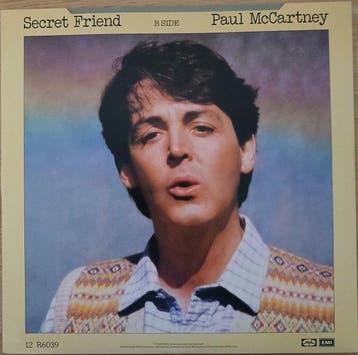 Paul McCartney - 1 x Limited edition 12 single - Temporary