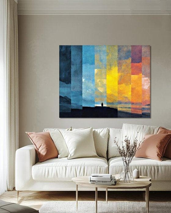 Chrystian Milanowski - Faces of a Landscape - XL, Antiek en Kunst, Kunst | Designobjecten