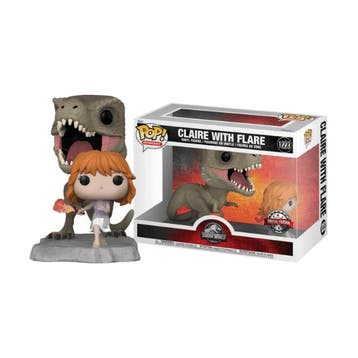 Funko Pop!  Jurassic World - Claire with Flare Movie Moment, Verzenden, Nieuw