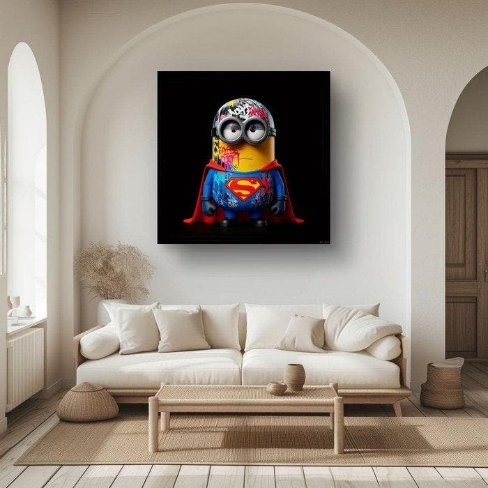 Urban3DArt (1971) - Minion Superman Limited Edition, Antiek en Kunst, Kunst | Designobjecten