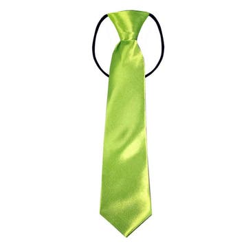 Fako Fashion - Kinderstropdas - Effen - Elastiek - Fluo, Verzenden