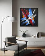 Cristina Talea - RED IN BLUE SPACE XL