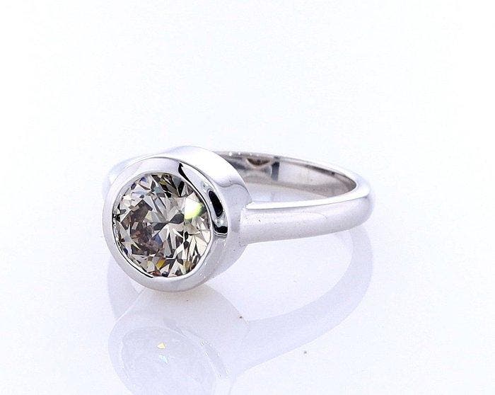 Ring - 14 karaat Witgoud - 1.21ct. tw. Diamant (Natuurlijk, Bijoux, Sacs & Beauté, Bagues