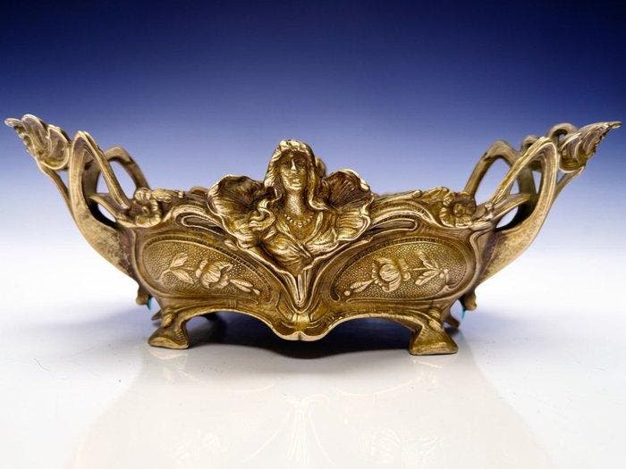Jardinière - Brons, Antiquités & Art, Curiosités & Brocante