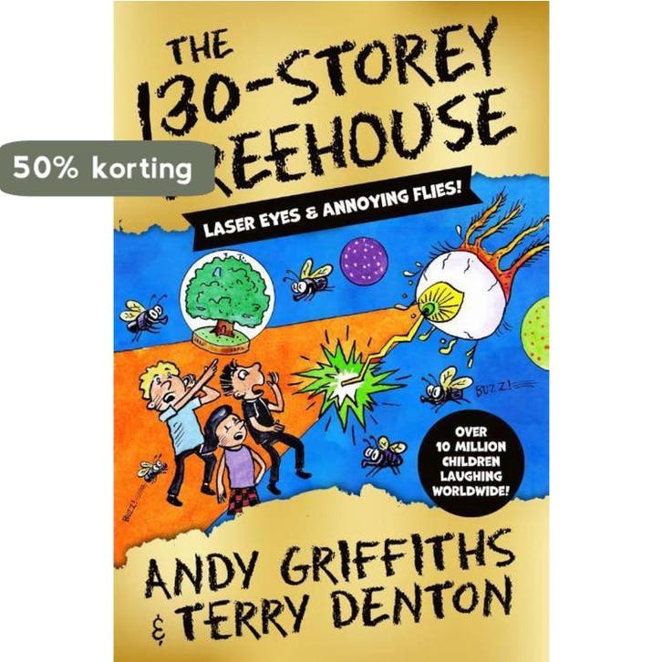 The 130-storey treehouse / Treehouse series / 10, Boeken, Taal | Engels, Zo goed als nieuw, Verzenden