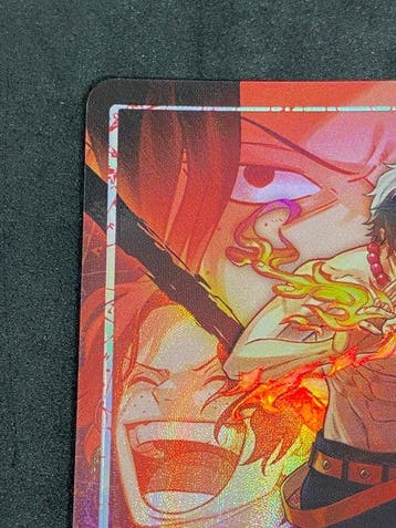 Bandai - 1 Card - One Piece - Portgas D. Ace OP16-001 Foil,, Hobby en Vrije tijd, Verzamelkaartspellen | Overige, Nieuw