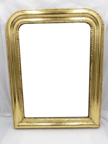 Spiegel - Hout, Glas, Goud