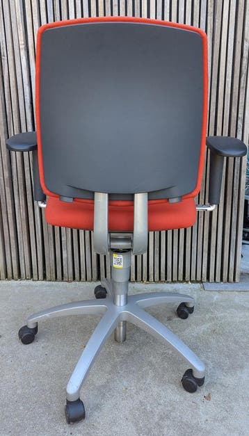 bureaustoel Drabert Entrada - ROOD, Huis en Inrichting, Bureaustoelen, Ophalen, Ergonomisch, Gebruikt, Bureaustoel